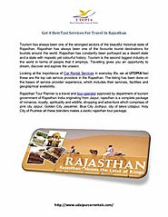 Get A Best Taxi Services For Travel In Rajasthan