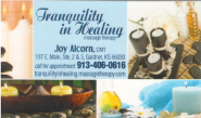 Tranquility in Healing - Joy Alcorn