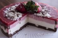 Strawberry Cheesecake Entremet for Daring Bakers | Barbara Bakes
