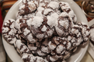 Black Forest Chocolate Crinkle Cookies that are obscenely good (and gluten free)
