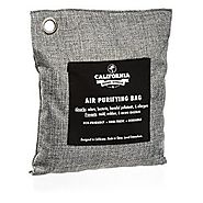 California Home Goods Naturally Activated Bamboo Air Purifying Bag, Charcoal Color, 500g
