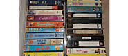 Kids Vintage VHS Disney Lot 50 Movies + Shows , Various Titles Educational