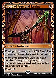Magic: the Gathering - Sword of Feast and Famine (028/054) - Masterpiece Series: Kaladesh Inventions - Foil