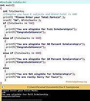 Else If Statement in C Programming