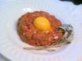 Use frozen proteins for tartare