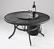 Outdoor GreatRoom Nightfire Round Fire Pit Table