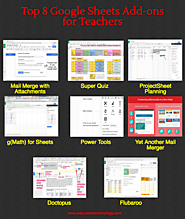 Top 8 Google Sheets Add-ons for Teachers