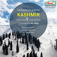 Kashmir Tour Packages - The Paradise on Earth.