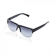 Adine Black Gradient Lens stylish Sunglasses for Men