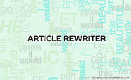 100% Free Article Rewriter