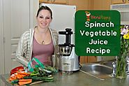 Spinach Vegetable Juice Recipe