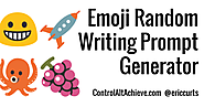 Emoji Writing Prompt Generator with Google Sheets