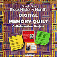 Black History Month Digital Memory Quilt for Google Drive & Microsoft OneDrive