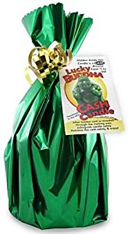 The Original Cash Candle, Real Money Inside! - Buddha Money Candle with $1 to $50 Inside Each Candle!!