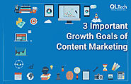 3 Important Growth Goals of Content marketing | QL Tech, Australia
