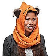 Star Wars Ewok Knit Hooded Scarf