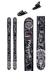 Head Kiss of Death 181cm 110 Skis with Tyrolia Peak 11 Bindings