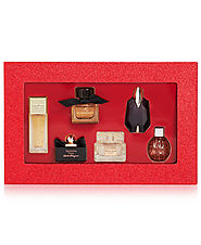 Perfume- Macy's 6-Pc. Prestige Women's Fragrance Sampler Coffret Set- $30