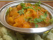 Cauliflower Matar Gravy : vegetarian, Famous Indian Recipes | veg recipes