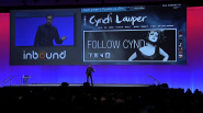 David Meerman Scott keynotes Inbound 2012 featuring Cyndi Lauper
