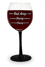 BigMouth Inc. Bad Assy Wine Glass