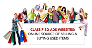 Classified Ads Websites: Online Source of Selling & Buying Used Items