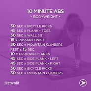 Best 10 Minute Abs Workouts to Get Flat Stomach Quickly
