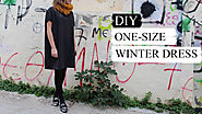 DIY one size winter dress