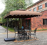 Tylor's Garden 8-1/2 Ft Cantilever Outdoor Patio Umbrella