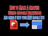 How to Create a Graphic Using Google Drawings & Put It Into Your NEW Google Site