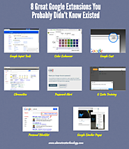 8 Great Google Extensions You Probably Didn't Know Existed