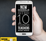 NEW Google Sites: 10 things teachers must know