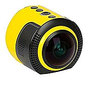 DETU OEM Wireless 360 Degree Panoramic Sports Action Camera （8 MP and 1080p HD）