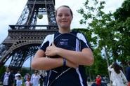 Paris postcard from 12-year-old future tennis ace