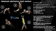Calisthenics chest workout - beginner to advanced.
