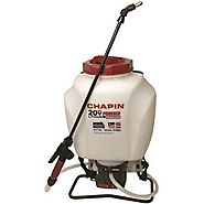 Chapin 63985 4-Gallon Wide Mouth 20v Battery Backpack Sprayer, Powered by Black & Decker