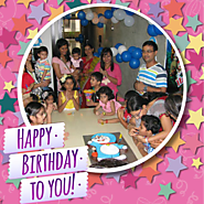 Create beautiful birthday frame