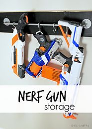 Boys room: Nerf Storage