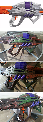 Custom Painted Nerf Incisor