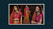 Latest Designer Wedding Lehenga & Indian Chaniya Choli Designs for engagement | Designersandyou 2017