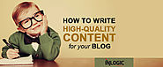 Latest Tips For Writing Quality Blog Post BY SEO Agency Dubai