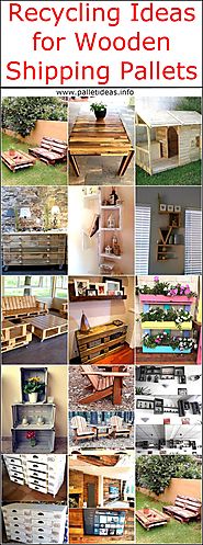 Recycling Ideas for Wooden Shipping Pallets