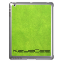 Personalized Grungy Green iPad Cases from Zazzle.com