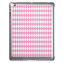 Pink Diamond Patterned iPad Cases