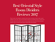 Best Oriental Style Room Dividers Reviews 2017