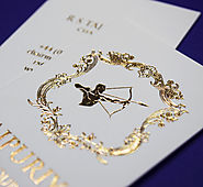 Luxury and Cheap Gold Foil Business Cards, 450gsm