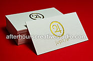 Luxury and Cheap Gold Foil Business Cards | 400 gsm
