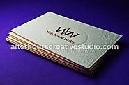 Special effects of Cheap Gold Foil Business Cards| 450gsm