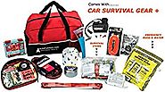 Car Emergency Kit (185-Pieces) with Survival Gear from AutoClubHero