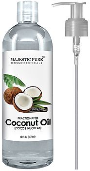 Majestic Pure Fractionated Coconut Oil, 16 Oz